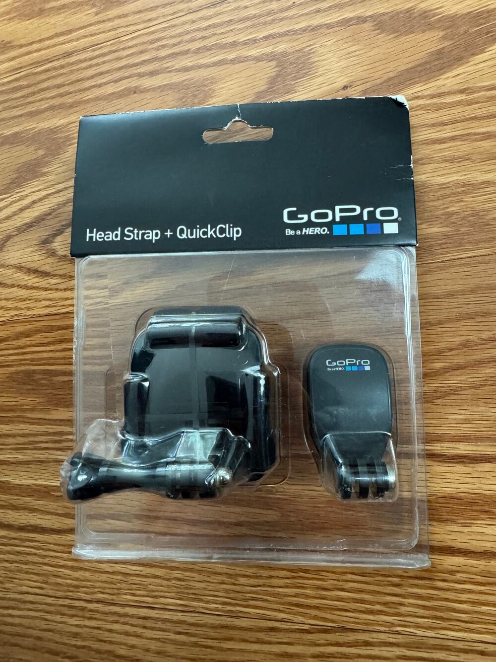 GoPro Head Strap + QuickClip ACHOM-001 (New in Box)